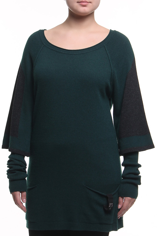 

Туника женская Paola Joy 232802 зеленая L, 232802