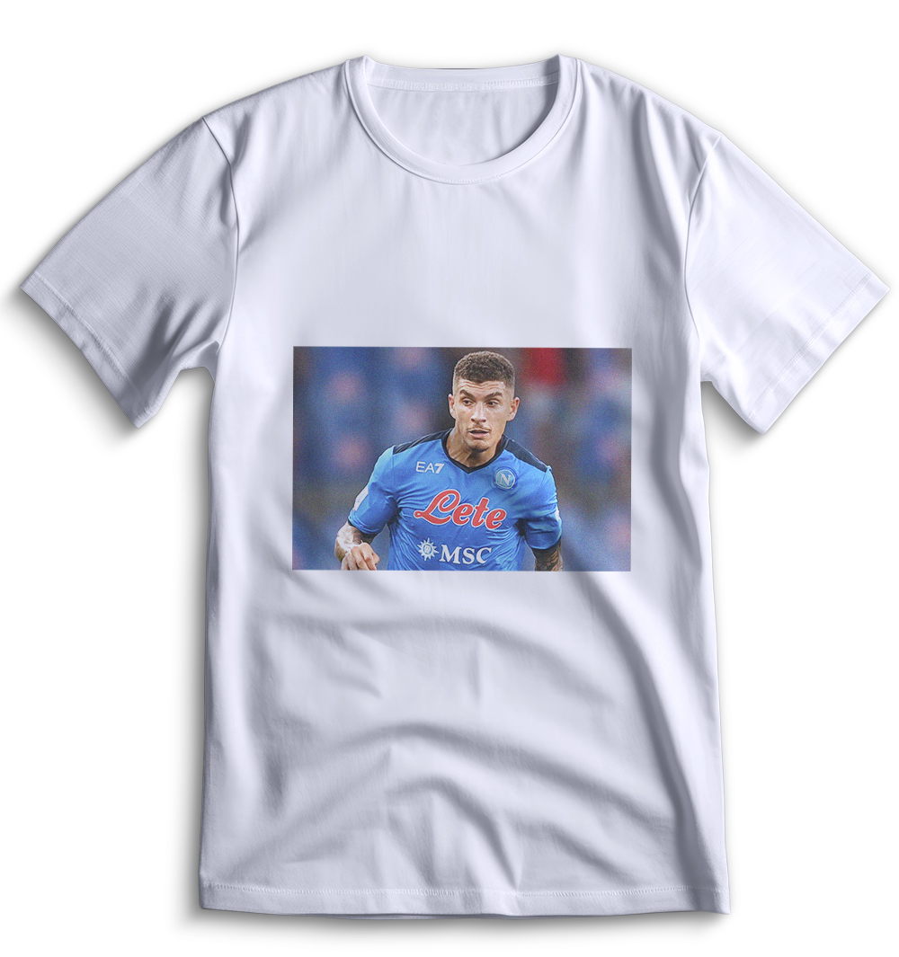 Белая футболка Top T-shirt Napoli Наполи 0038 размера XS