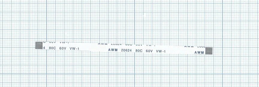 

Шлейф универсальный 8pin, шаг 0,5мм, длина 10см