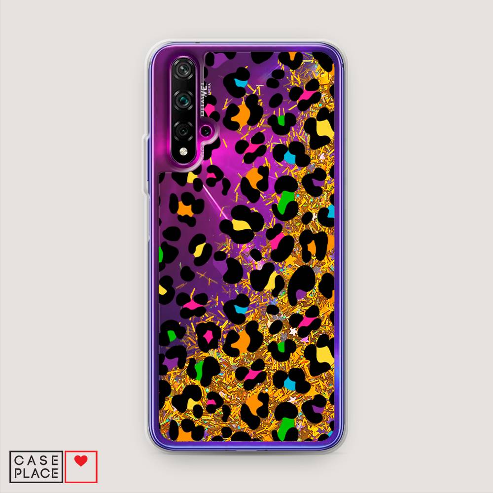 

Чехол Awog на Huawei Nova 5T "Яркий леопард", Разноцветный, 610590-1