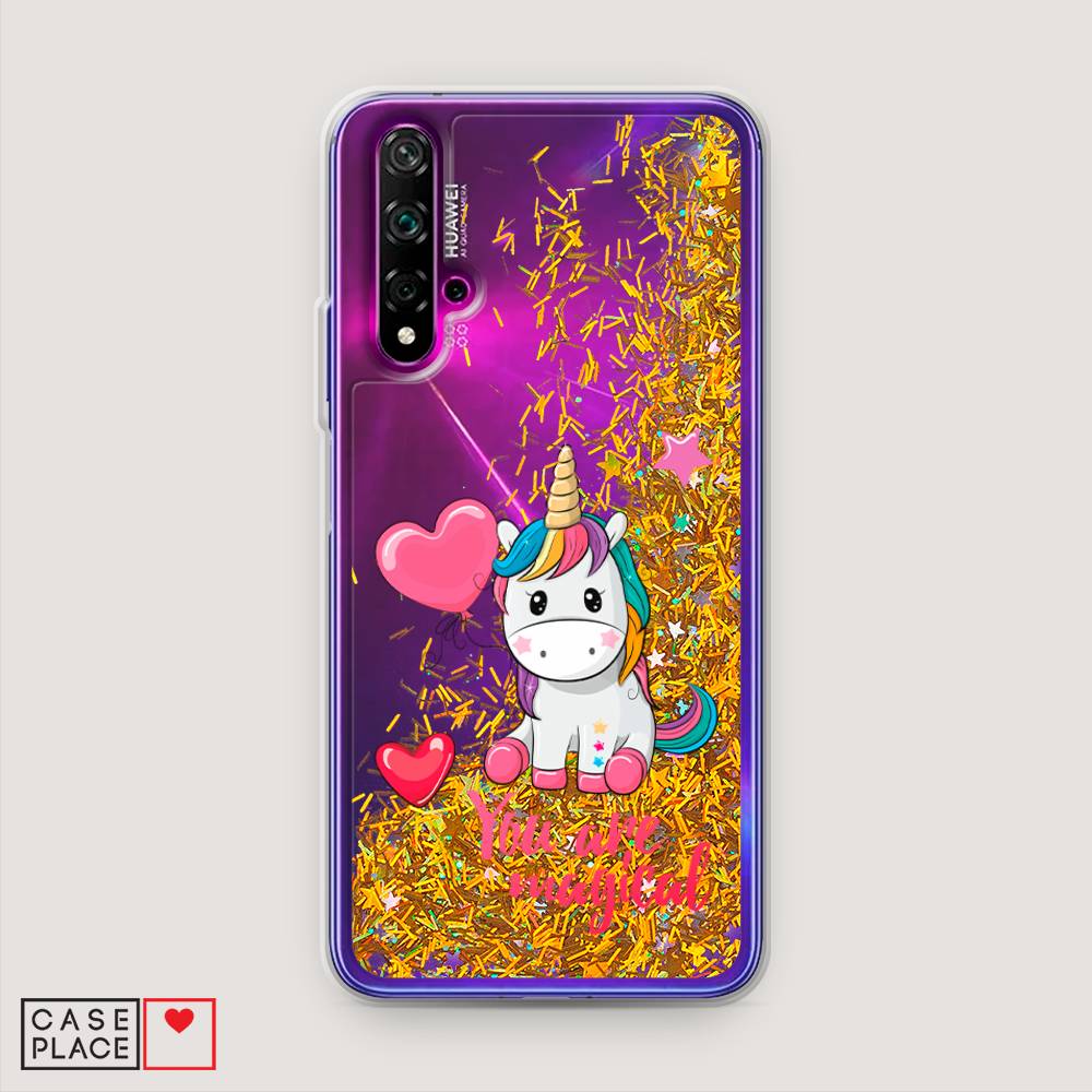 

Чехол Awog на Huawei Nova 5T "Волшебная единорожка", Разноцветный, 610590-1