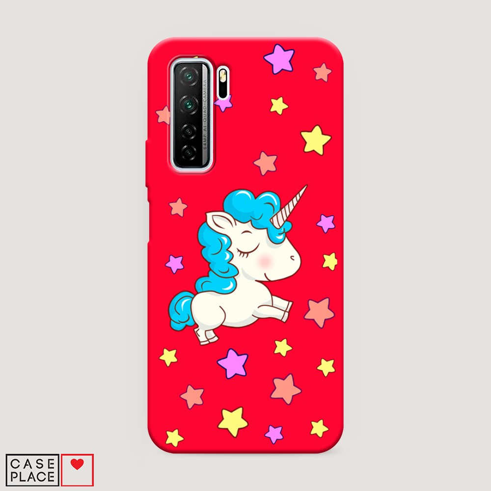 

Чехол Awog на Huawei P40 lite 5G/Honor 30S/Nova 7 SE "Звездный единорог", Разноцветный, 6102953-1