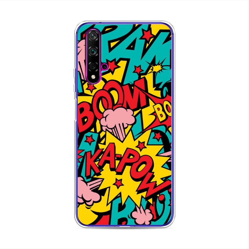 

Чехол Awog на Huawei Nova 5T "Постер pop art", Разноцветный, 610550-9