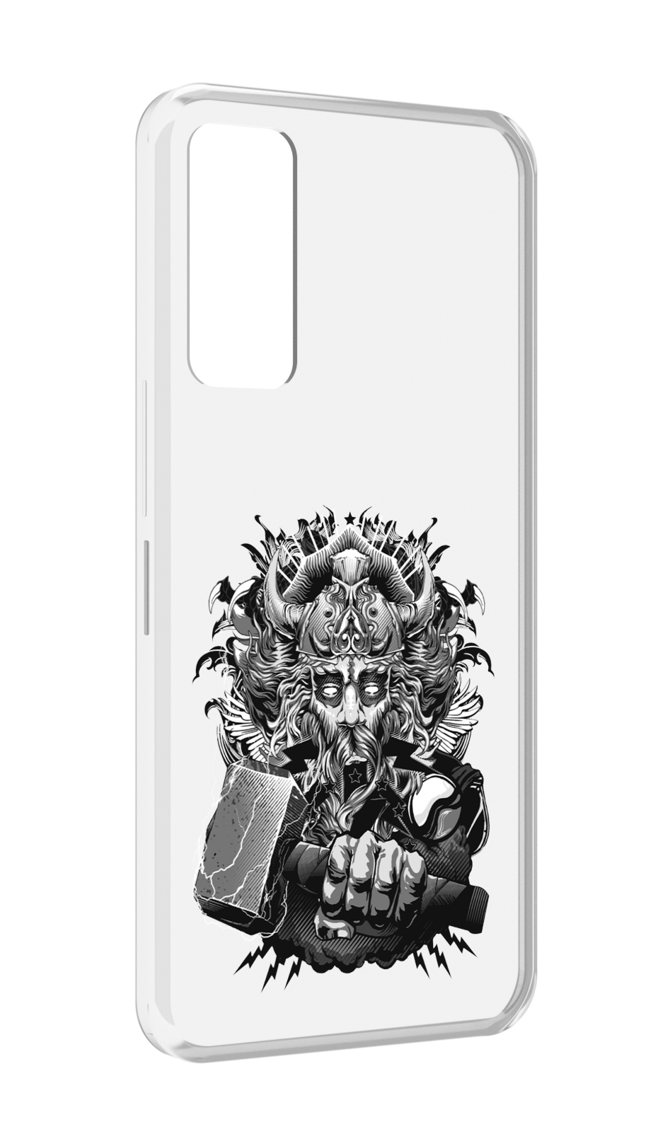 

Чехол MyPads злой тор для TCL 30 / TCL 30 5G / TCL 30+ plus, Прозрачный, Tocco