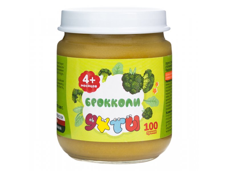 

Пюре Ух ты брокколи с 4 месяцев 100 г