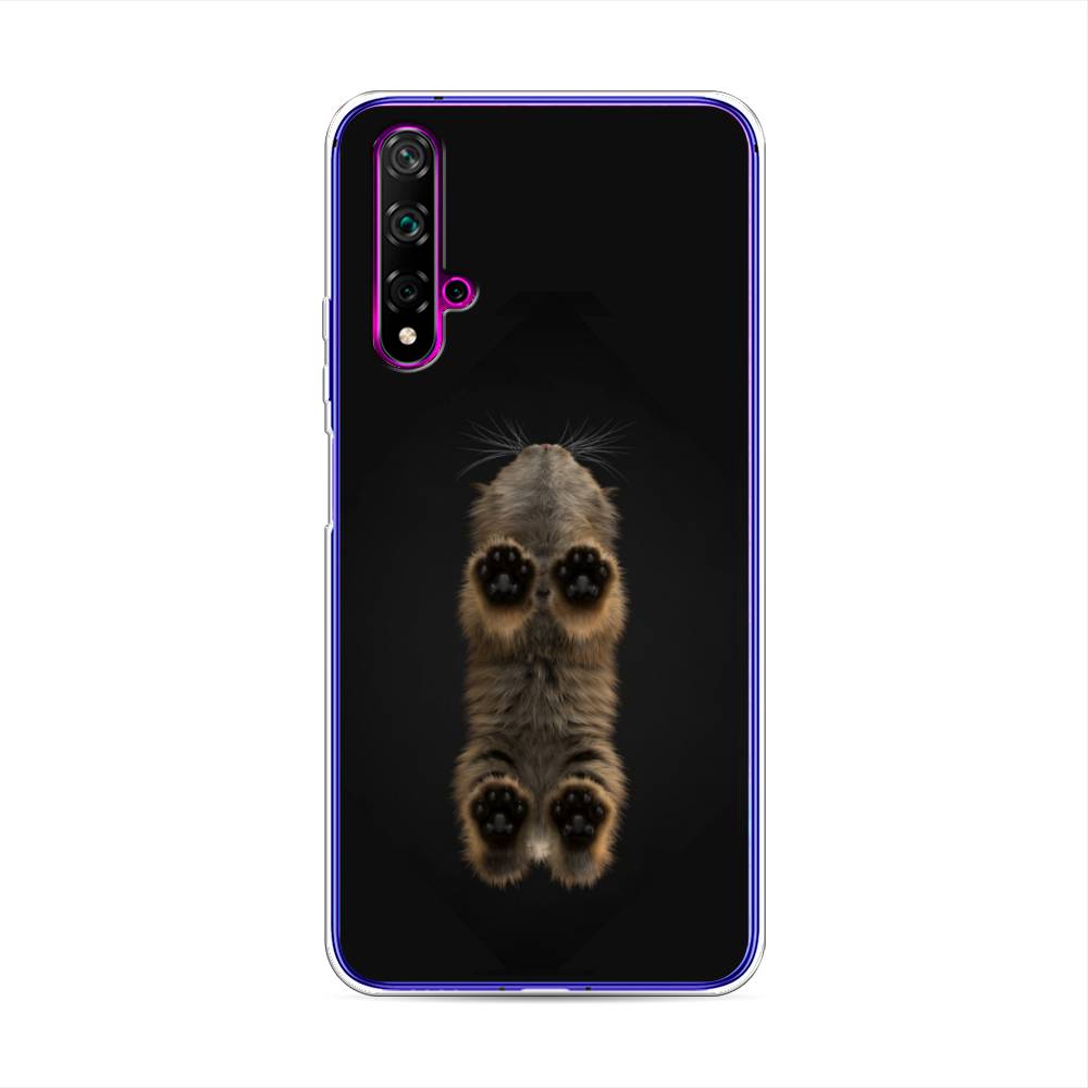 

Чехол Awog на Huawei Nova 5T "Кошачьи лапки", Разноцветный, 610550-1