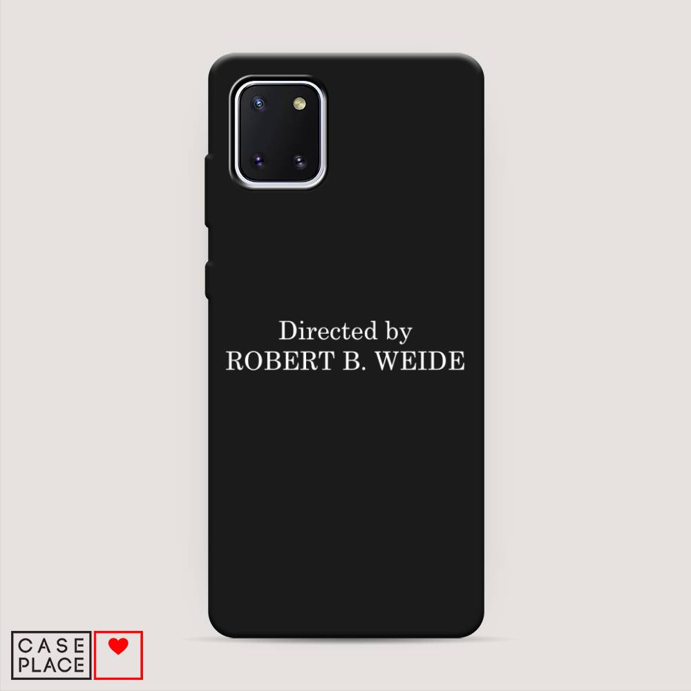 фото Матовый силиконовый чехол "robert b weide" на samsung galaxy note 10 lite awog