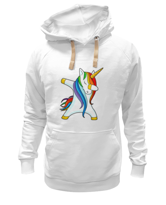 

Худи унисекс Printio Dab unicorn белое S, Белый, Dab unicorn