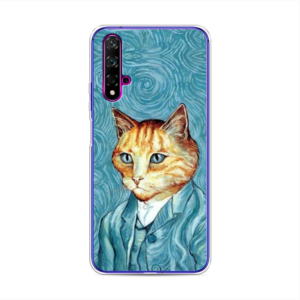 

Чехол Awog на Huawei Nova 5T "Кот Ван Гог", Разноцветный, 610550-2
