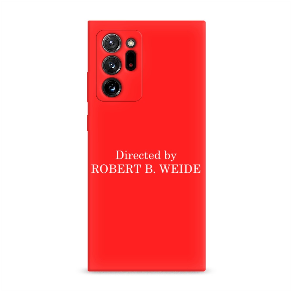 фото Матовый силиконовый чехол "robert b weide" на samsung galaxy note 20 ultra awog