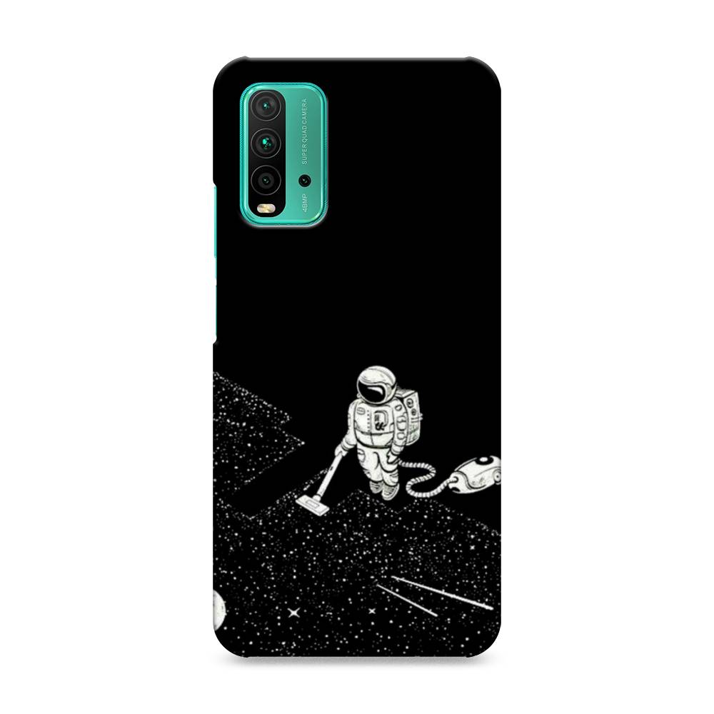 

Пластиковый чехол "Космонавт с пылесосом" на Xiaomi Redmi 9T, 39820-3