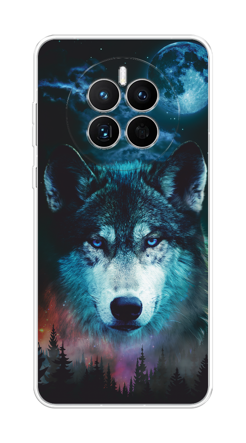 

Чехол на Huawei Mate 50 "Лунный волк", Бирюзовый;розовый;синий, 6109850-1