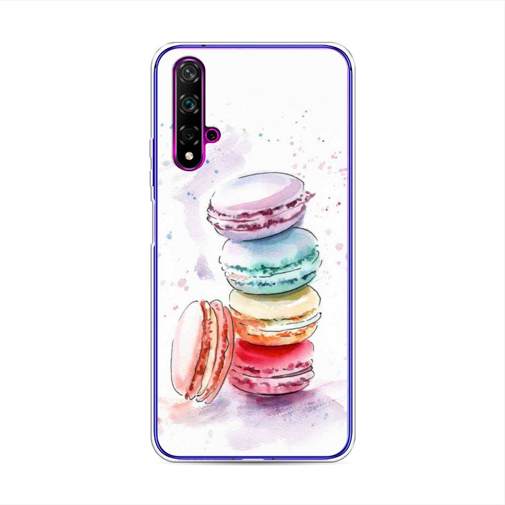 

Чехол Awog на Huawei Nova 5T "Пирамидка макарони 2", Разноцветный, 610550-10