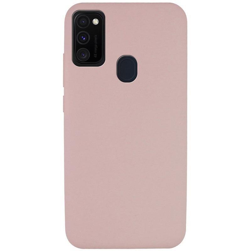 фото Чехол silicone для samsung galaxy m30s overlay (пудровый) ёmart