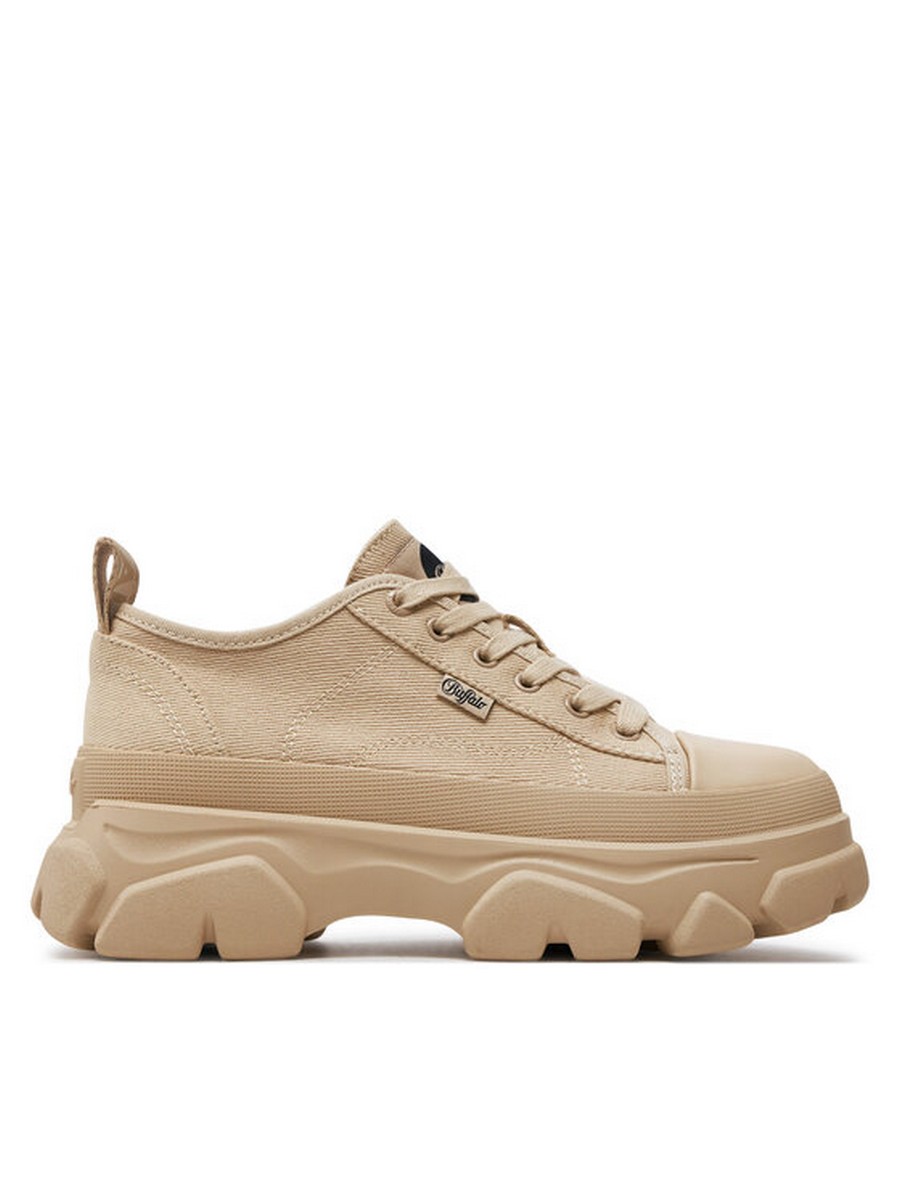

Полуботинки женские Buffalo Tremor Lace Up Lo 1622458 бежевые 41 EU, Бежевый, Tremor Lace Up Lo 1622458