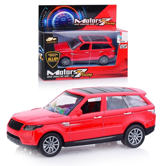 

КНР красная, с резиновыми покрышками, в коробке