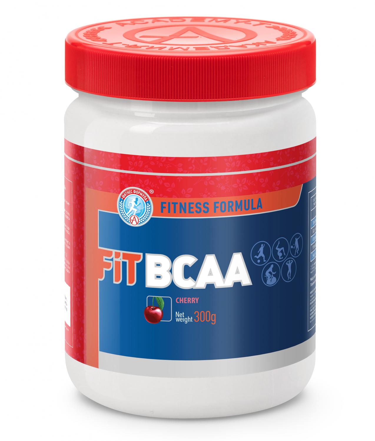 фото Bcaa академия-т "fit", вишня, 300 г academy-t