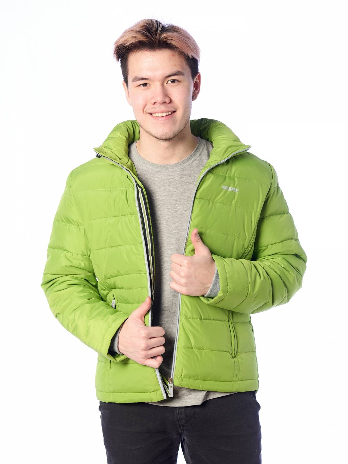 

Пуховик мужской Malidinu 4146 зеленый 46 RU, 4146