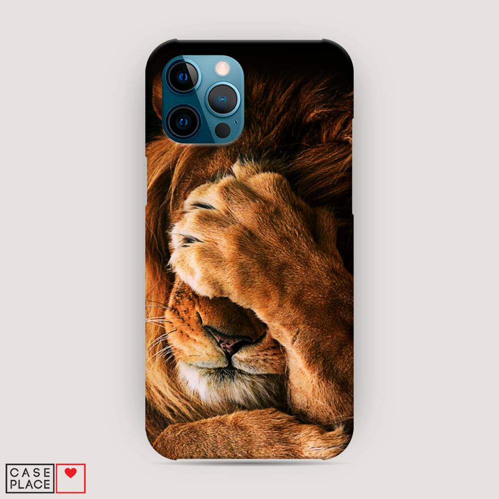

Пластиковый чехол "Львиный стыд" на Apple iPhone 12 Pro Max, 12720-1