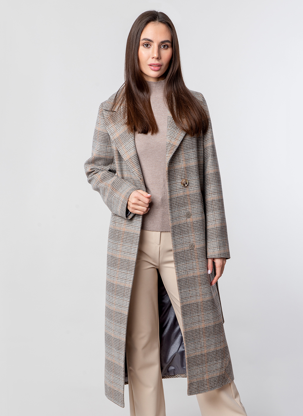 

Пальто женское Galla Lady 59938 разноцветное 48 RU, 59938