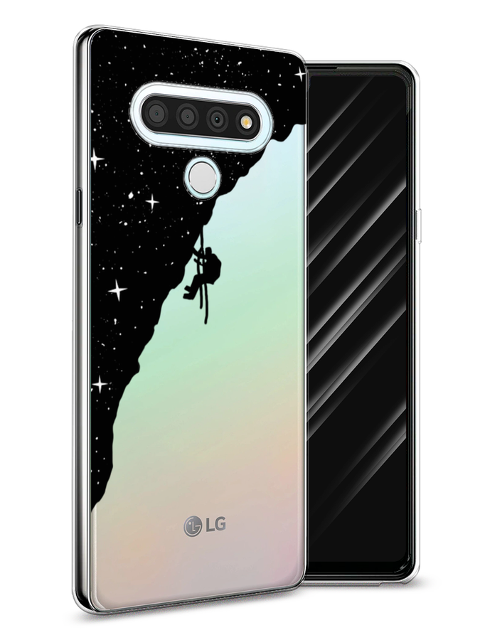 

Чехол Awog на LG Stylo 6 "Скалолаз в космосе", Черный;белый;бежевый, 84550-4