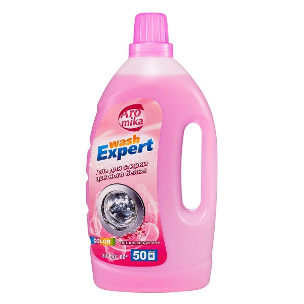 фото Гель для стирки аромика wash expert color пятновыводитель 2000 мл