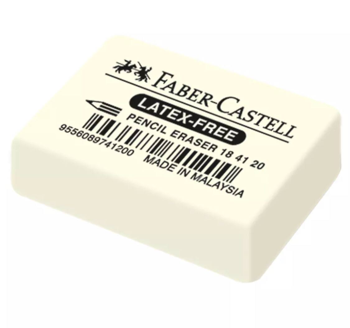 

Ластик канцелярский Faber Castell 131150, ПВХ, 1 шт, 2x5x7 см, Разноцветный, Ластик