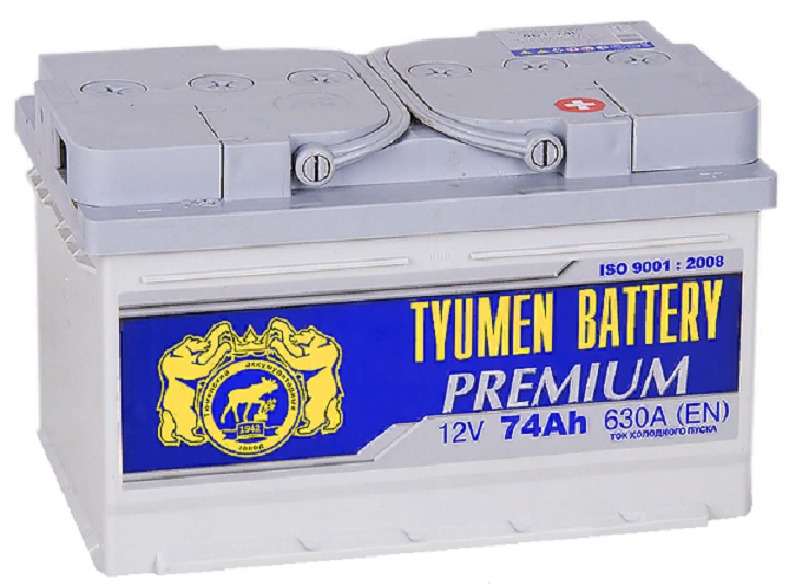 

Аккумулятор автомобильный TYUMEN BATTERY PREMIUM 74 А/ч 650 А обр. пол. (278х175х175), Евро LB3 низкий