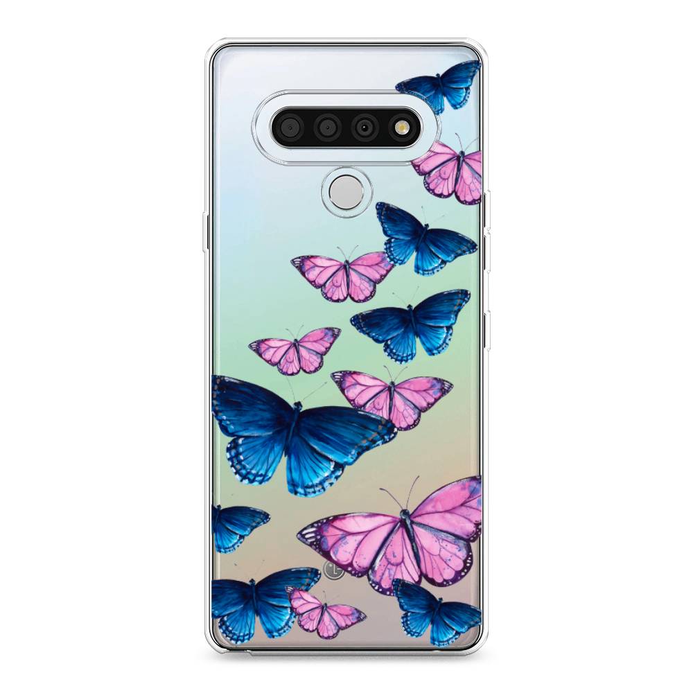 фото Чехол awog "полет бабочек" для lg stylo 6