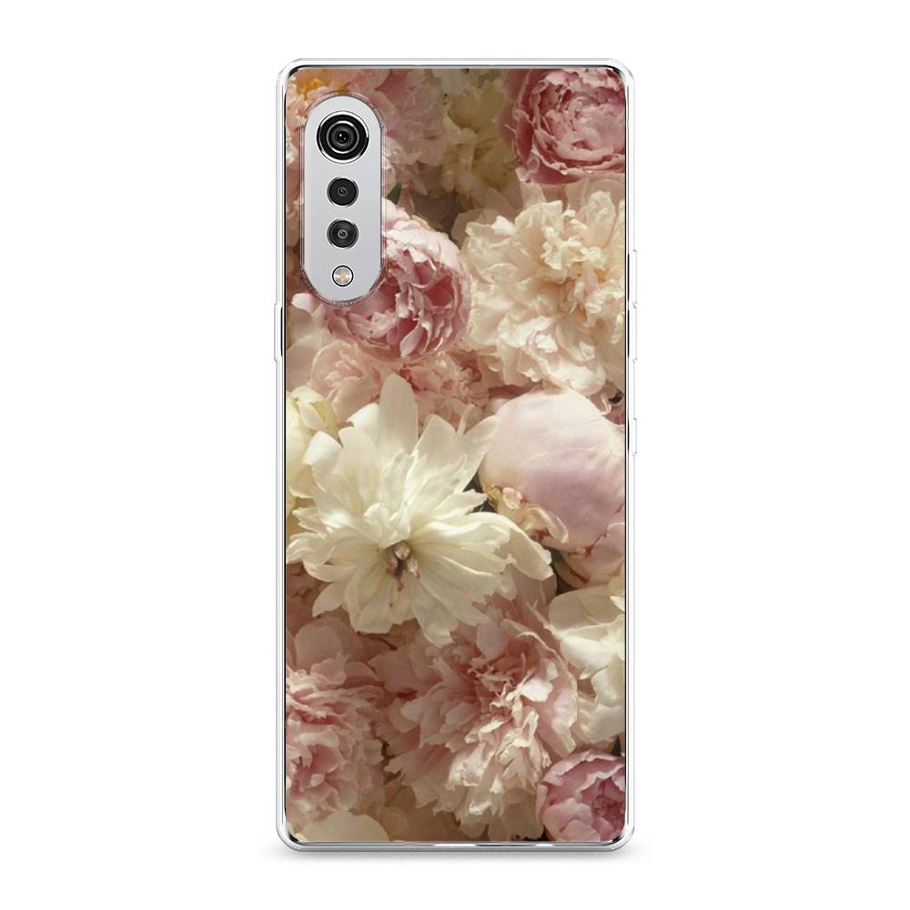 

Чехол Awog на LG Velvet 4G/5G "Пионы светлые", 84450-8