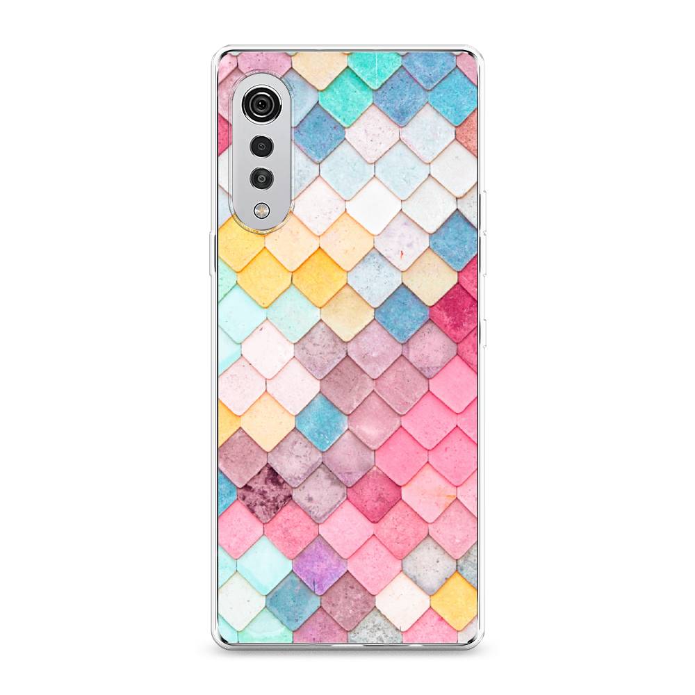 

Чехол Awog на LG Velvet 4G/5G "Нежные ромбики", 84450-4