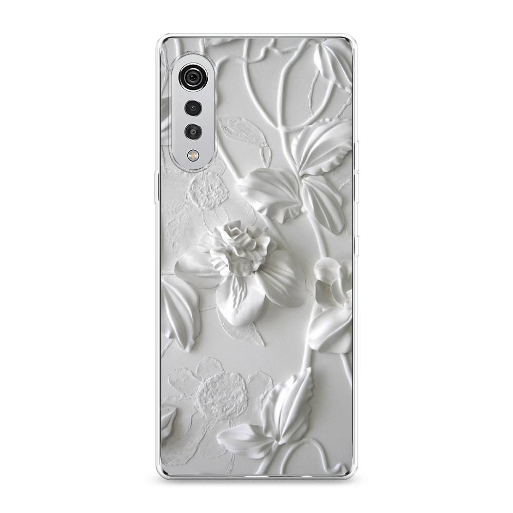 

Чехол Awog на LG Velvet 4G/5G "Гипсовые цветы", 84450-7