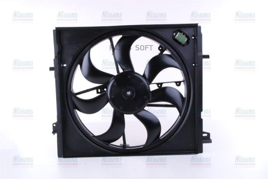 

NS85935_вентилятор охлаждения в сборе!\ Nissan Qashqai J11 1.2i-1.6DCI 13>