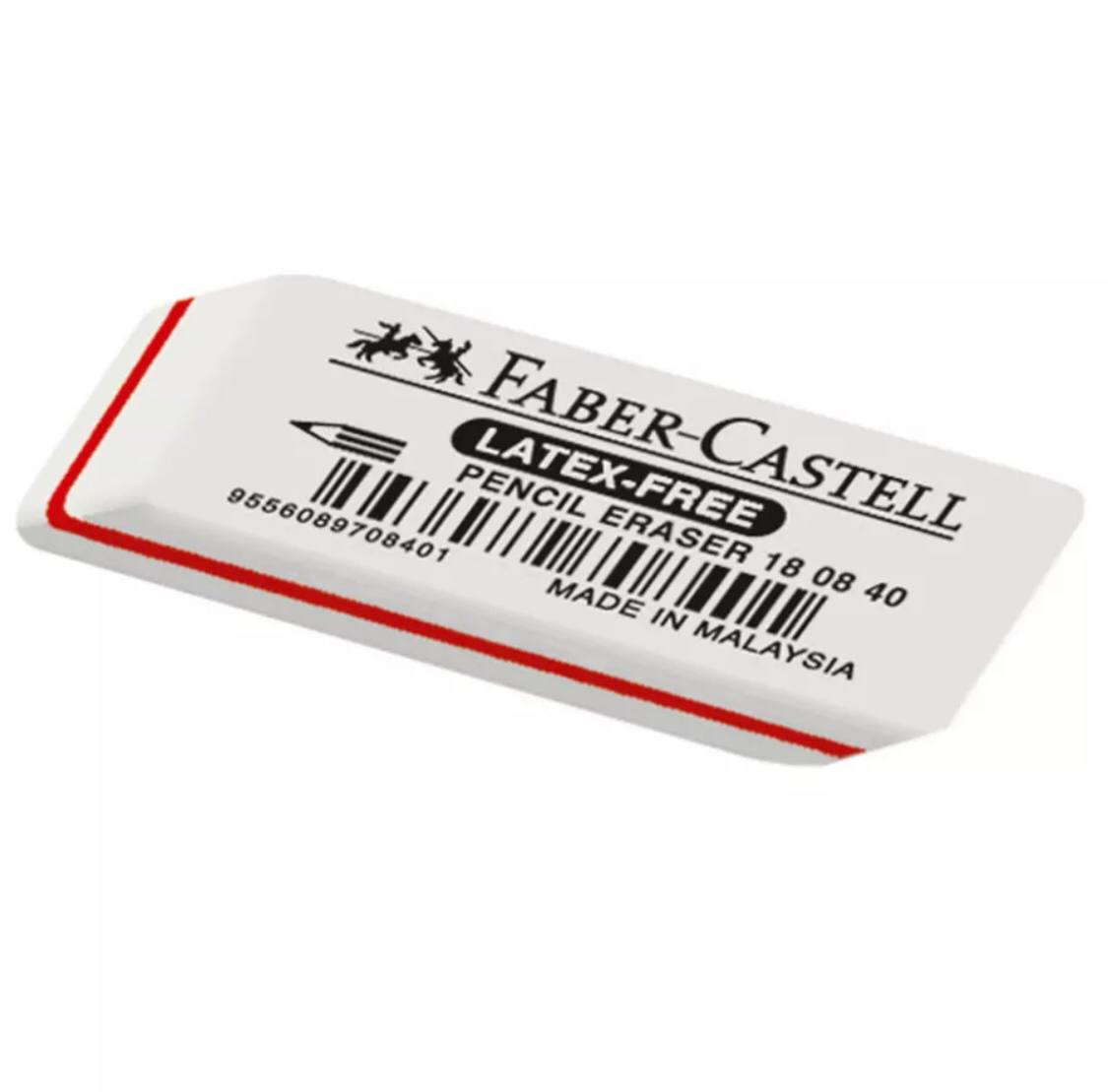 

Ластик канцелярский Faber Castell 131152, ПВХ, 1 шт, 2x5x7 см, Разноцветный, Ластик