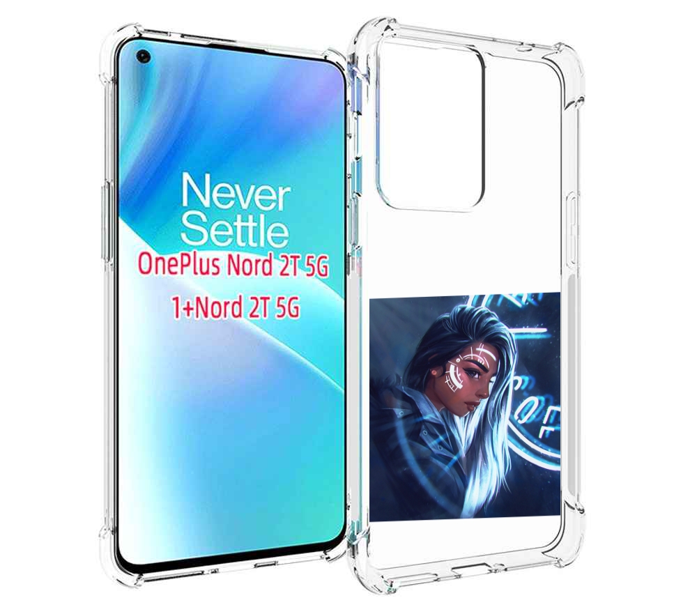 

Чехол MyPads девушка-из-антарктиды женский для OnePlus Nord 2T, Прозрачный, Tocco