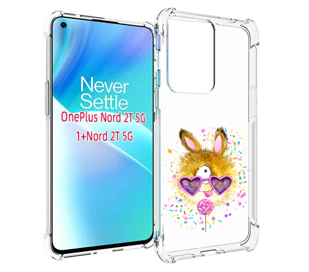 

Чехол MyPads Чупя для OnePlus Nord 2T, Прозрачный, Tocco