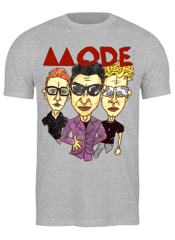 

Футболка мужская Printio Depeche mode серая 3XL, Серый, Depeche mode