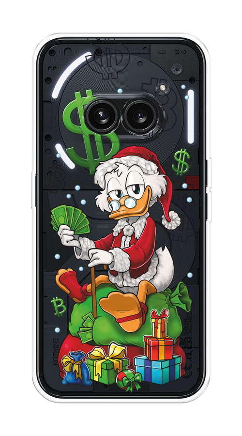 

Чехол на Nothing Phone 2a "Богатый санта Скрудж Макдак", Белый;красный;зеленый, 3300350-1