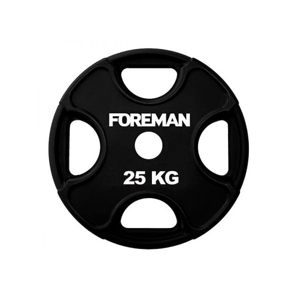 

Диск олимпийский Foreman PUR 25 кг черный