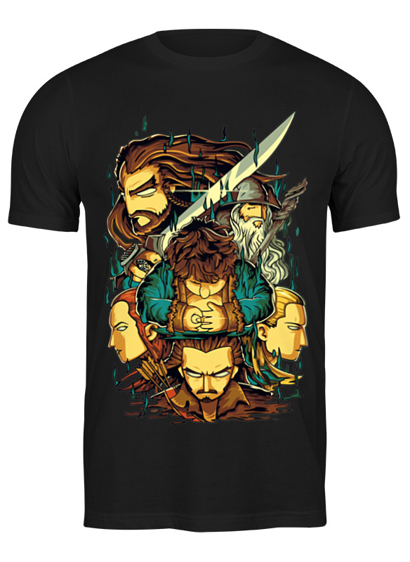 

Футболка мужская Printio Хоббит (the hobbit) черная 3XL, Черный, Хоббит (the hobbit)