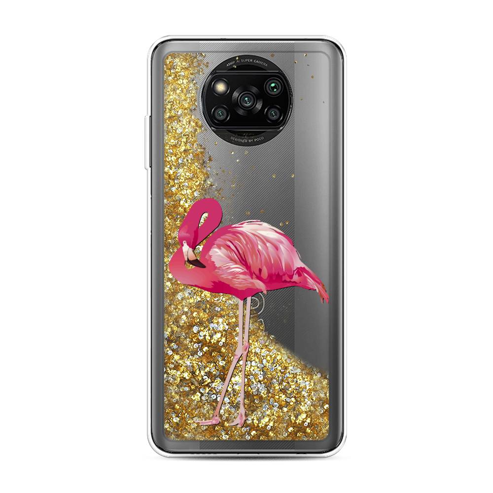 

Чехол Awog на Poco X3/X3 Pro "Застенчивый фламинго", 310690-1