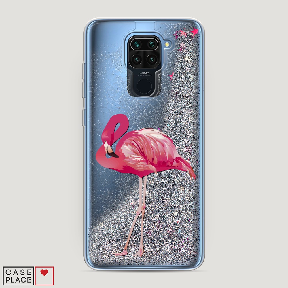 

Чехол Awog на Xiaomi Redmi 10X 4G/Note 9 "Застенчивый фламинго", 38291-1