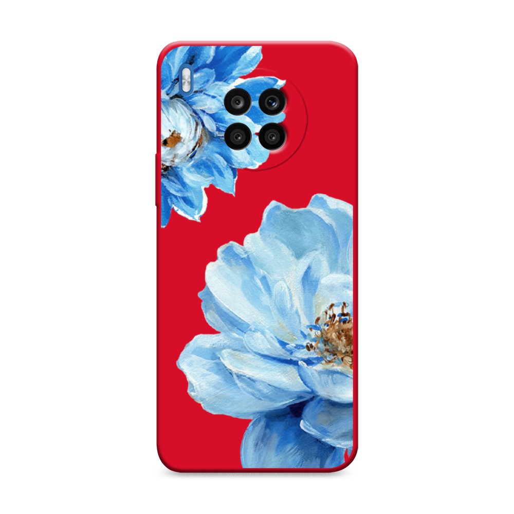 

Чехол Awog на Honor 50 Lite/Huawei nova 8i "Голубые клематисы", Разноцветный, 6106353-1