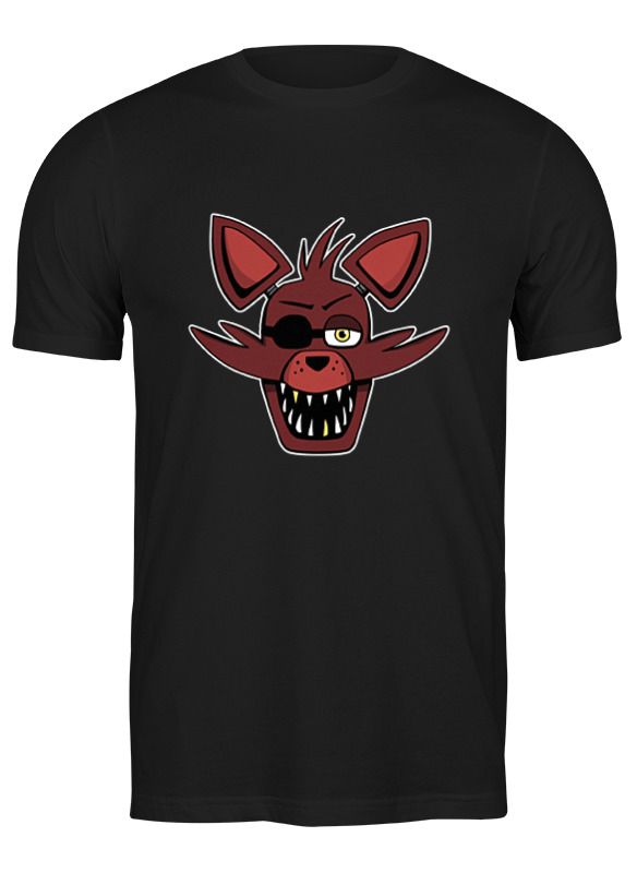 

Футболка мужская Printio Foxy (пять ночей у фредди) черная M, Черный, Foxy (пять ночей у фредди)