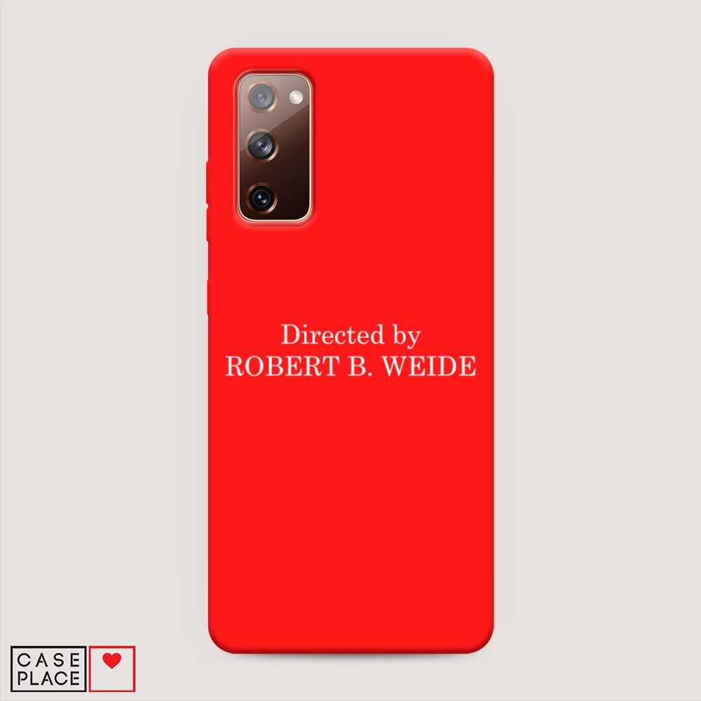 фото Матовый силиконовый чехол "robert b weide" на samsung galaxy s20 fe awog