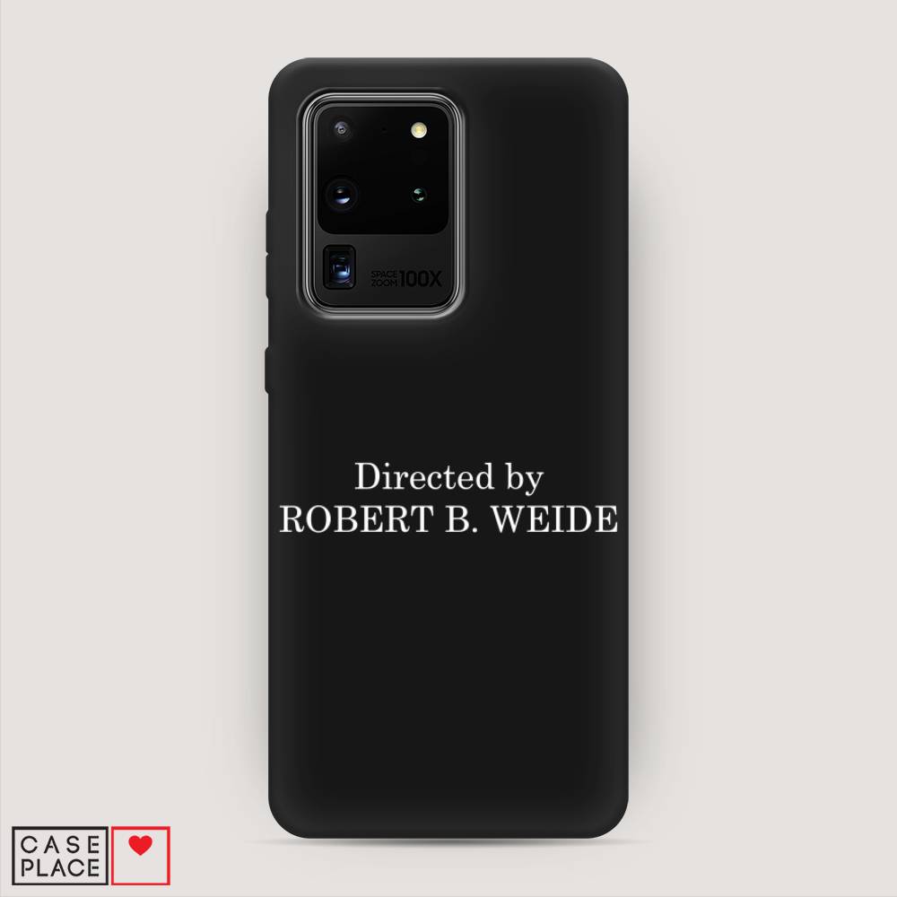 фото Матовый силиконовый чехол "robert b weide" на samsung galaxy s20 ultra awog