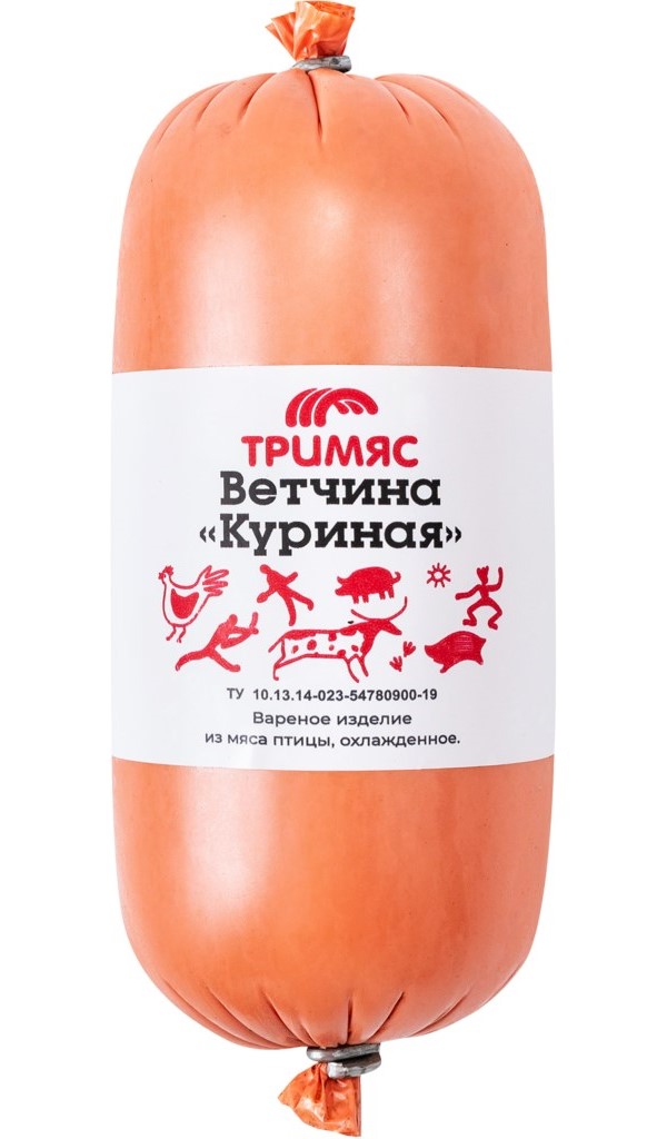 

Ветчина вареная Тримяс Куриная