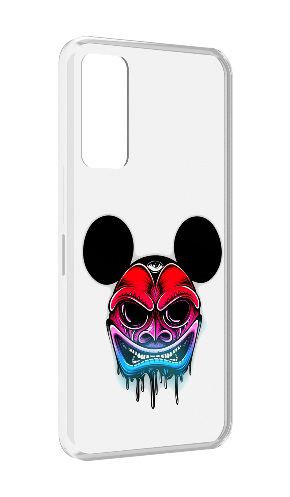 

Чехол MyPads микки в маске для TCL 30 / TCL 30 5G / TCL 30+ plus, Прозрачный, Tocco