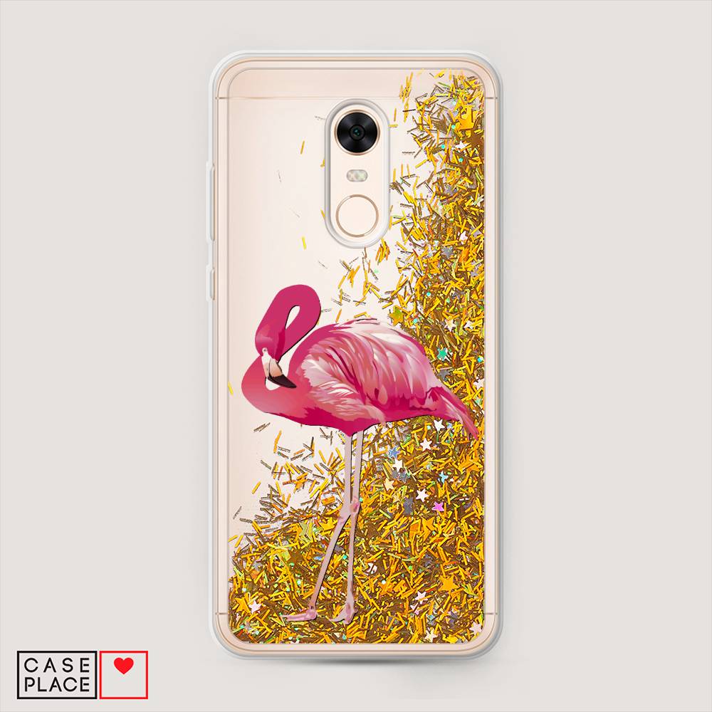 

Чехол Awog на Xiaomi Redmi 5 Plus "Застенчивый фламинго", 33190-1