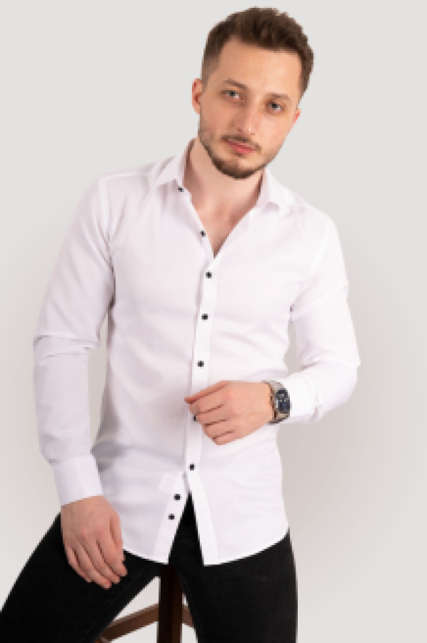 

Рубашка мужская Etikmen 10 белая XL (доставка из-за рубежа), Белый, 10